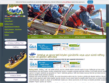 Tablet Screenshot of antalya-rafting.com